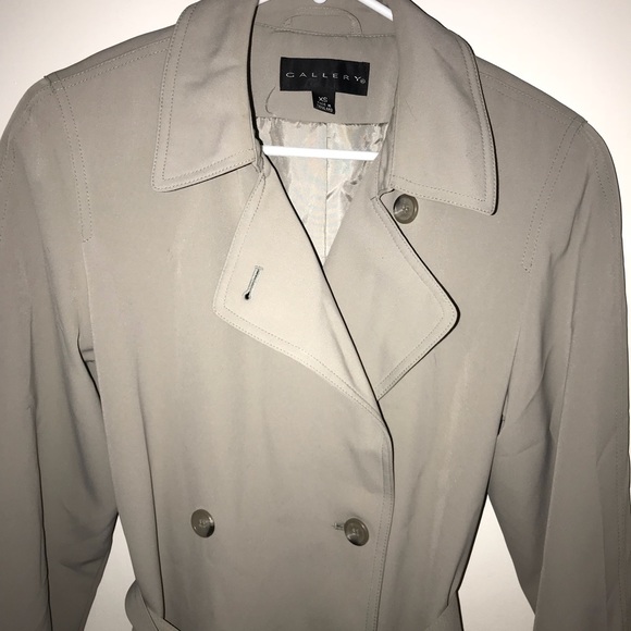 Gray top coat - Picture 3 of 4